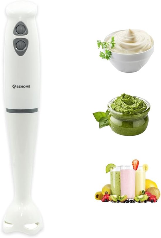 Staafmixer 250 Watt - Krachtige en veelzijdige keukenmixer met instelbare snelheid