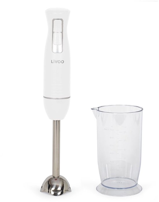 staafmixer 400w wit - livoo - DOP245W van Merkloos