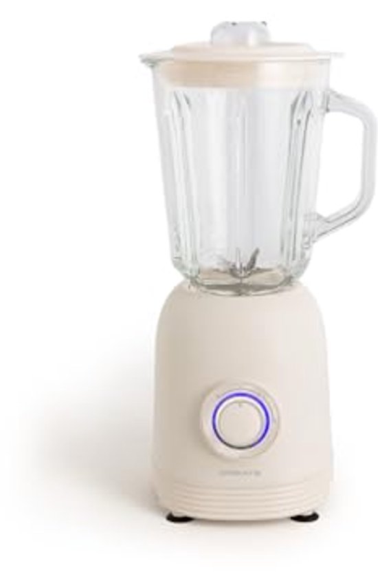 Staafmixer 800W met 1,5L Glascontainer, 2 Snelheden en Veilige Pulse-functie