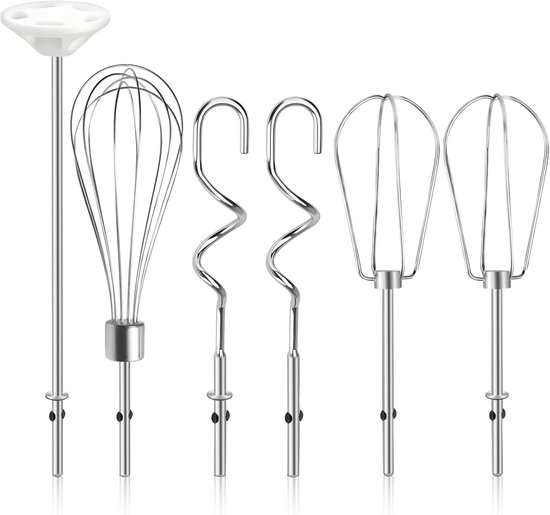 Staafmixer Accessoires - Keuken Gereedschap - Mixen En Kloppen - Roestvrij Staal - 089 x 064 cm - Zilver van Merkloos