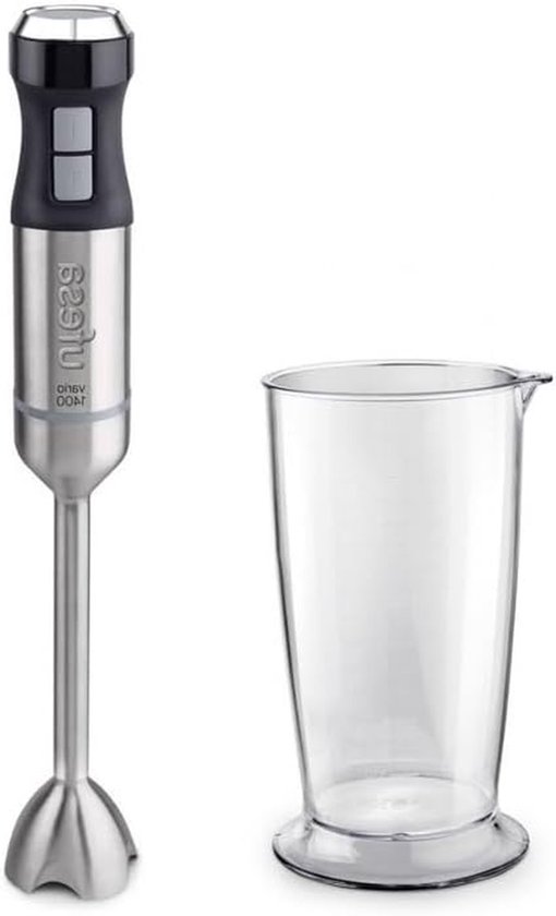 Staafmixer - Blender Keuken - Snel Ingrediënten Mixen - 1400W Vermogen - 20 Snelheden - Inox