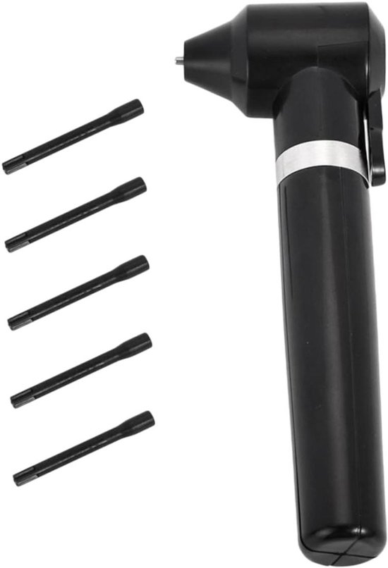 Staafmixer Elektrisch - Handmixer Inkt - Pigment Mengen - Vijf Staafjes - 13 cm - Zwart