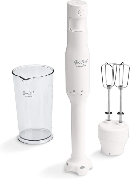 Staafmixer - Handmixer Blender - Snel Mixen - Variabele Snelheid - 850 g - Wit