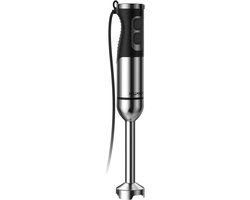 Staafmixer - Handmixer Keuken - Maaltijden Bereiden - Borstelloze Motor - 1000 Watt - Rood