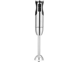 Staafmixer - Handmixer keuken - Soepen en smoothies - Roestvrijstalen as - 40.5 cm hoog - Uniek kenmerk