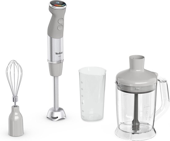 Staafmixer - Handmixer - Snel Mixen - Powelix Technologie - 1000 Watt - Grijs van Merkloos