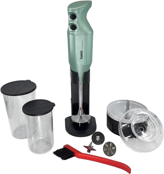 Staafmixer Jubileum - Keukenmixer - Gezonde Maaltijden Maken - Gelimiteerde Editie - 200 Watt Vermogen - Munt Groen van Merkloos