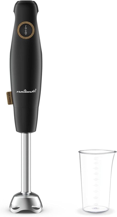Staafmixer - Keukenmixer - Culinaire Bereiding - Eco Design - 0.8 liter - Zwart van Merkloos