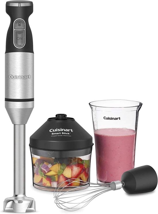 Staafmixer - Keukenmixer - Eten Bereiden - Meerdere snelheden - 300 watt - Roestvrij staal