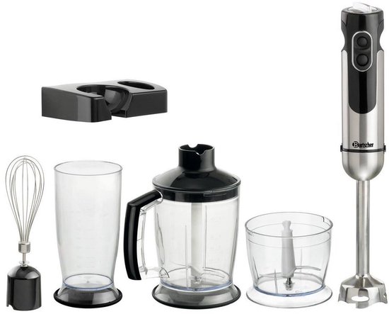 Staafmixer - Keukenmixer - Eten Bereiden - Multifunctioneel Gebruik - 41 cm - Zwart