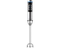 Staafmixer - Keukenmixer - Ingrediënten Bereiden - XXL Voet - 1500 Watt - Zilver