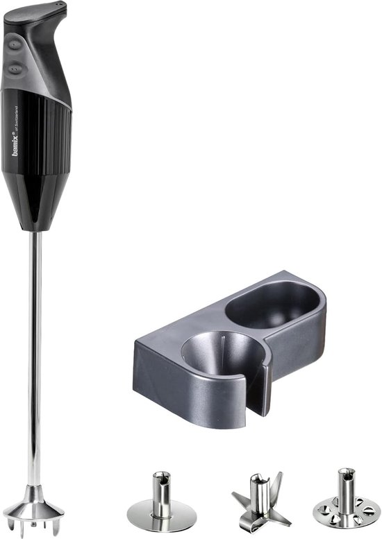 Staafmixer Krachtig - Keukenmixer Handig - Professioneel Koken - 350 Watt Motor - 49.5 cm Lengte - Zwart van Merkloos