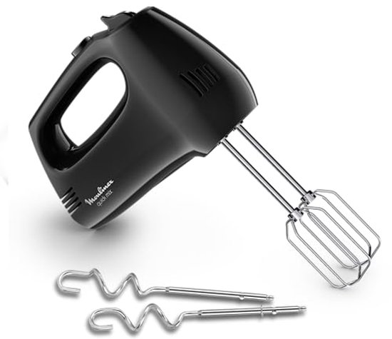 Staafmixer met 5 snelheden en roestvrijstalen opzetstukken voor bakken en kneden van Philips