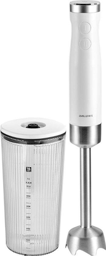 Staafmixer Met DC Motor - Wit En Roestvrij Staal van Merkloos