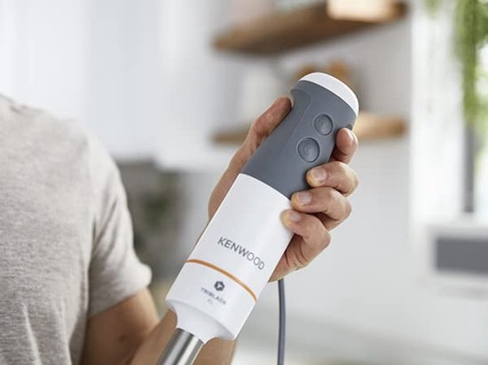 Staafmixer met TriBlade-systeem en accessoires - 850 W, wit van Kenwood