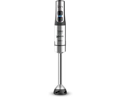 Staafmixer - Mixer - Keukenwerk - Zachte anti-kras voet - 1200 W - Zilver