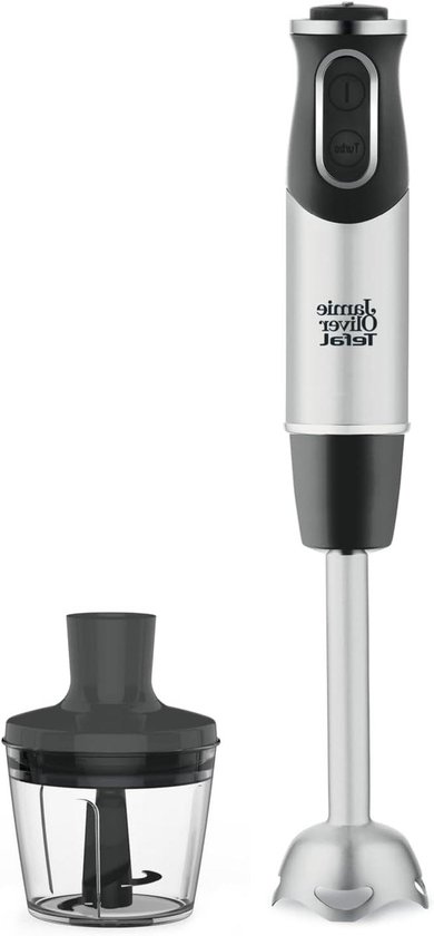 Staafmixer Set - Blender Keuken - Maaltijden Bereiden - Krachtige Motor - 500 ml - Zilver Zwart