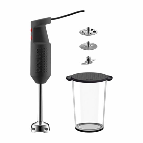 Staafmixer Set Bodum Bistro Elektrisch Met Accessoires 200 W Zwart van Merkloos