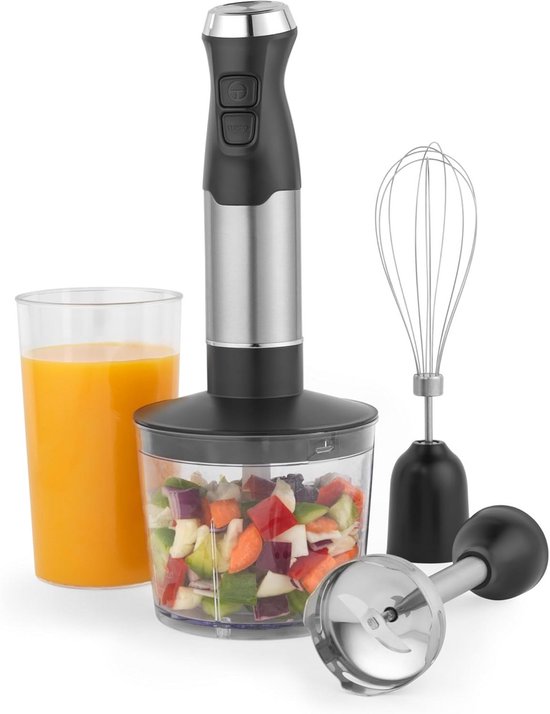 Staafmixer Set - Hakmolen - Groentesnijder - Soepmaker - Krachtig van Merkloos