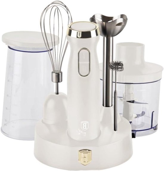 Staafmixer Set - Keukenmixer Accessoires - Snel Mixen - 6 Delige Set - 320 g - Sahara