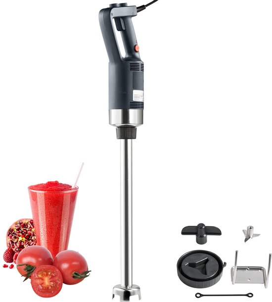 Staafmixer – Staafmixer Elektrisch – Handmixer – Blender – Power Mixer – 500W Krachtige Motor – Variabele Snelheid 4000-18000 RPM van Merkloos