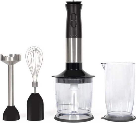 Staafmixerset - LIVOO - DOP246 - 800 W - 12 snelheden - Zwart van $