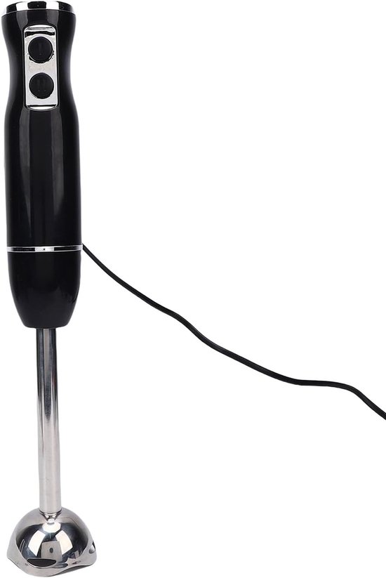 Staafmixerset Roestvrij Staal - Handmixer Keuken - Smoothies Soepen Maken - 400W Krachtige Motor - Met Garde & Bekers - Zilverkleurig