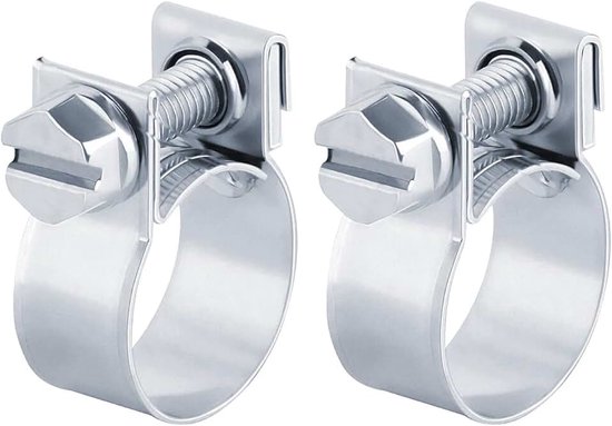 Staal, mini-klemmen, slangklemmen, slangklemmen, brandstofleiding, buisklemmen (12-14 mm), SCHELLEN W1 MINI