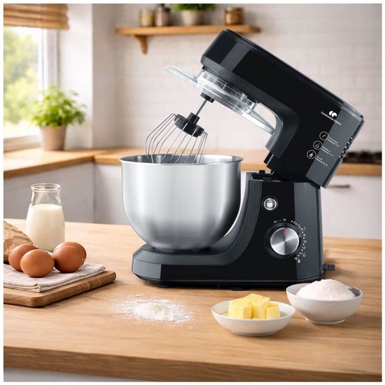 Staande mixer - CONTINENTAL EDISON - CERP800B2 - 800 W - 4,3 L - 10 snelheden + puls - Zwart van Continental Edison