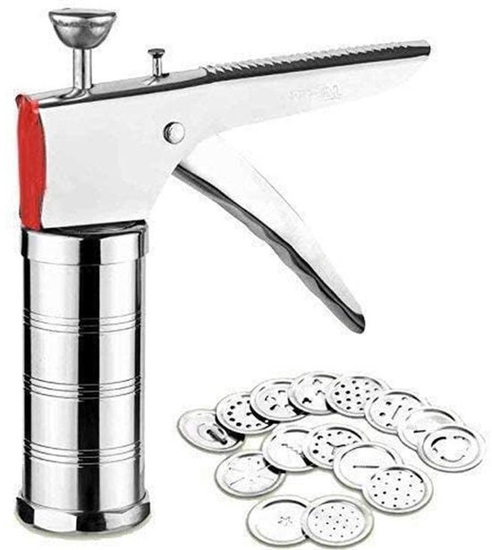 Stainless Steel Pasta Maker Machine - Idiyappam en Murukku Maker