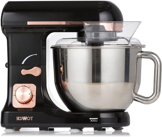Standmixer - Keukenmachine Mixer - Bakken en Maken - Planetaire Mengactie - 5 Liter - Rozengoud