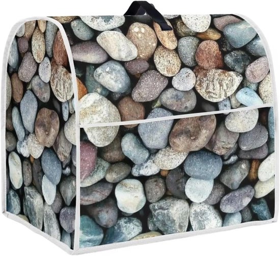 Standmixerhoes - Keukenmachinehoes Beschermhoes - Keuken Organisatie - Met Opbergvakken - 4.5-8 Qt - Cobblestone