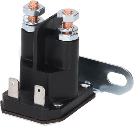 Startrelais-solenoïde - 12V - Gazontractor - Accessoires - MTD 725 04439B - Geschikt voor - Kleur of model - Gazontractoronderdeel voor elektrische start - Gazonmaaiermotor