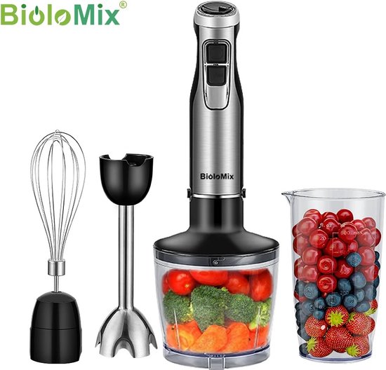 Stellar Elektrische Staafmixer - Handmixer - Hakmolen - 1200 W - Draagbaar - Blender van Stellar