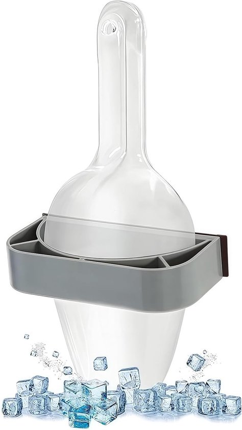 Sterke Magnetische Houder voor Keuken, Organiseer en Beveilig je IJslepel, Ideaal voor IJsblokjesmaker en Keukenaccessoires
