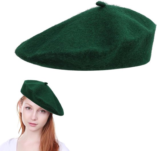 Stijlvolle Beret Hoeden voor Dames en Meisjes - Ademend en Modieus voor de Winter van Merkloos