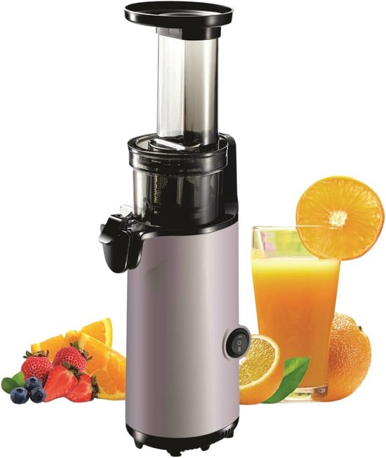 Stille sapcentrifuge voor langzaam koud persen met mixfunctie voor groenten en fruit van Merkloos