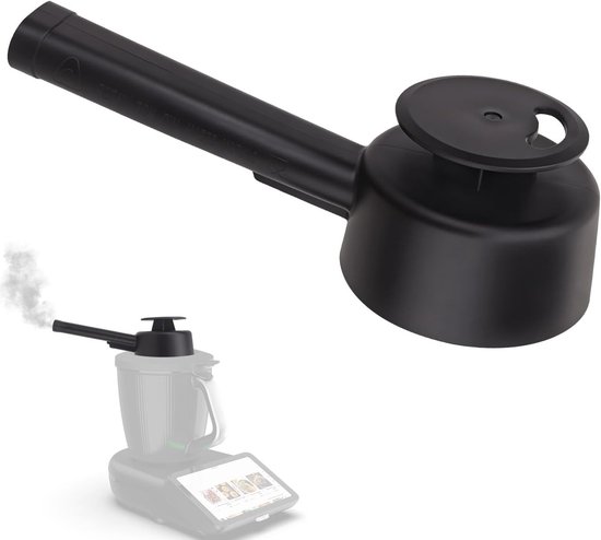 Stoomafleider voor keukenmachines, hittebestendig stoompaneel met overloopbeveiliging, draaibaar en meubelbescherming, ideaal voor veilig koken van Merkloos