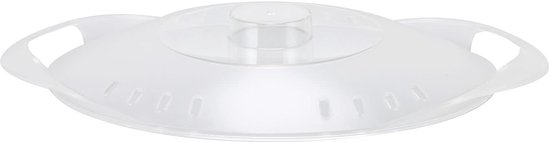 Stoomdeksel handig om te wassen Varoma deksel Veilig in gebruik ABS Behoudt warmte voor Thermomix TM6 TM5 TM31