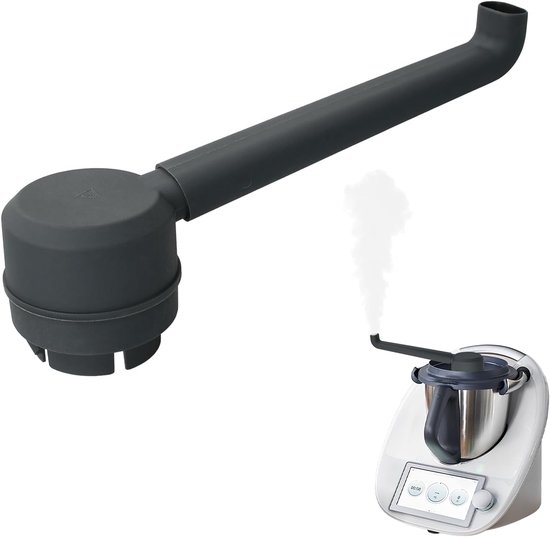 Stoomgeleider voor Thermomix TM5, TM6, TM7, stoomomleiding, accessoires van voedselveilig PP, stoomgeleider en stoomgeleider ter bescherming van de keuken, voorkomt morsen van levensmiddelen (voor TM5
