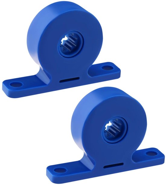 Store 2 stuks turbine kogellagers, zwembad reiniger accessoires, compatibel met Polaris 180/280/C-80, maat 50x33mm blauw