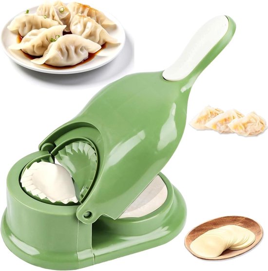 Stunq® Handige 2-in-1 Keukenhulp voor Snelle Bereiding van Dumplings en Ravioli van Merkloos