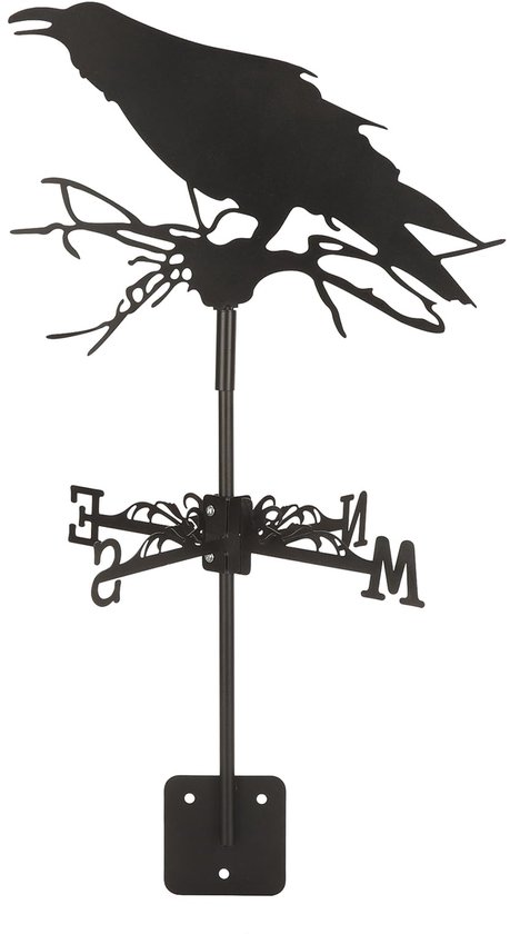 Stylish Iron Weather, Vane Yard Decoration Animal Design Wind Indicator for Garden Decoration