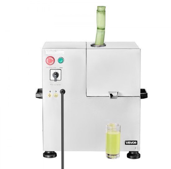 Suikerriet Sapcentrifuge Elektrisch - 800 W Motor - 62 mm Inlaat - RVS 304 - Commercieel Gebruik