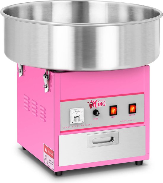 Suikerspinmachine - 52 cm - 1200 W - Royal Catering
