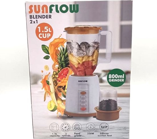 SunFlow - Blender - 1,5L - 2in1 van SunFlow