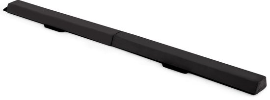 SureDeal® - Turnstang - Opvouwbare Evenwichtsbalk Schuimrubberen - Antislip Basis - Kinderen Draagbaar Turntoestel - 210x15x7 cm - Donkerbruin van suredeal