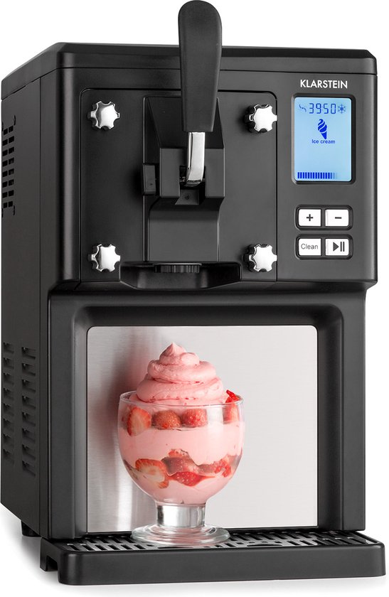 Sweet Sundae ijsmachine compressor 1,5 liter rvs zwart van Ninja