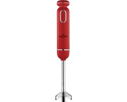 Swiss Haus® HB19 Staafmixer - 600W Handblender met Turbo Functie – Retro Design – Afneembare RVS Staaf – Krachtige Motor – Smoothie Mixer – Rood van Merkloos