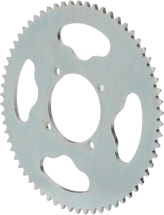 T8F 64T Chainring 54 Mm met 4 Gaten - Stalen Kettingwiel - Mini Bike Onderdelen - Duurzaam - Geschikt voor 47cc 49cc Mini Motorfietsen van Merkloos